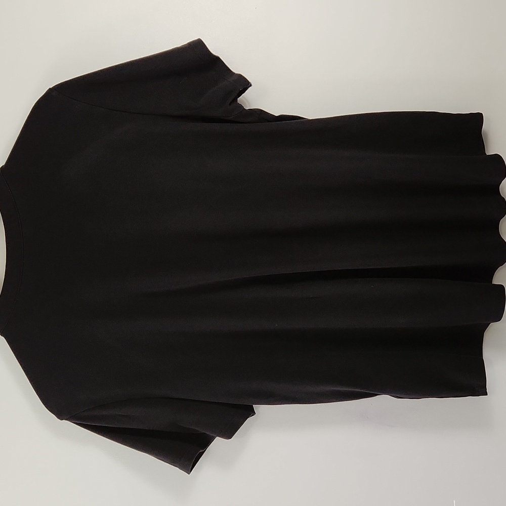 FREE with purchase - Calvin Klein Jeans Black Button-Down Shirt - Picture 2 of 11